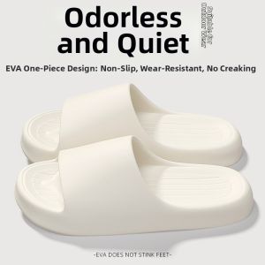 BAIMUQINGCHEN | Silent Slip-resistant EVA Anti-odor Home Slippers