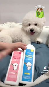 Furrpals Pet Dry cleaning powder 380G free wash disposable Dog and cat shampoo deodorization itching shower Grooming Pet Bath Accessories Pet Healthcare