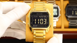 PENGIRIMAN INSTANT -- Jam tangan pria SKMEI 2478 digital  rantai waterresist original