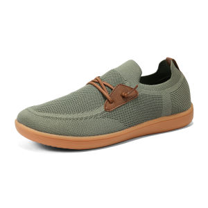 Big Size:38-50 Wide Toe Barefoot Casual Shoes for Men - Casual Minimalist Boat Shoes Non-Slip Sneakers Comfortable Walking