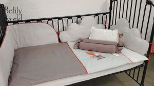 Belily World - 6 Piece Crib Set: Airplane Collection