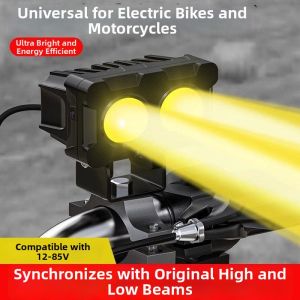 KNOLIEV | Ultra Bright LED Headlight for E-Bikes