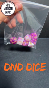 【Morgan Games】[Ready Stock] Dual-color Series 7PCS Polyhedral Dice Set for RPG GAMES - D&D TRPG