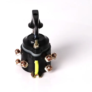 Công tắc kết hợp chuyển mạch 18A 9 tiếp điểm phù hợp dùng chuyển mạch máy nạp bình biến thế điện