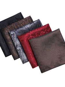 LIESHANG | Multi-color Embroidered Handkerchief For Mens Suits