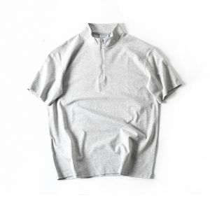 New American Style Loose Fit Casual Cotton T-Shirt Mens Summer Half Sleeve Breathable Short Sleeve Top Fashionable Urban Modern Style