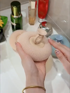Spons Mandi Jaring Lembut Bentuk Bola Gosok Busa / Bath Ball Body Scrubber / Alat Bantu Pembersih Penggosok Kotoran Daki .