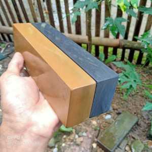 Pengasah pisau Batu Asah 1 Set Isi 2 Pcs Grid 6000 4000 Ukuran 20x5x3 Cm