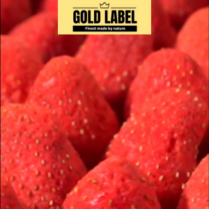 GoldLabel Premium Feeeze Dried Strawberries (Fruity Strawberry Crunch) 80g