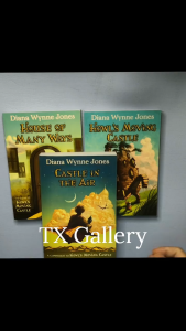 Original Diana Wynne Jones Howls moving castle  House of Many Ways  Castle in the Air (3 Books)