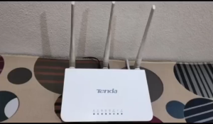 Router Wirelles Tenda F3 V6 Antena 3 Kondisi Bekas / Second