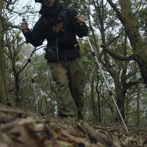 Trekking Pole Naturehike CNH22DS002 2 Buah Pcs 1 Pasang Treking Pole Tracking Poll Tongkat Hiking Alloy Gunung Outdoor