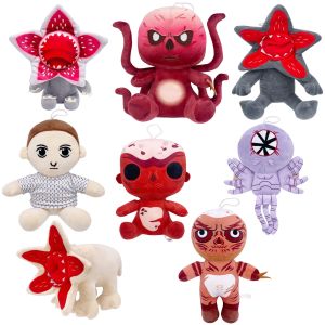 HOT Demogorgon Cartoon Game Characters Plush Toys Cute Demogorgon Stuffed Dolls Big Mouthed Man Eating Flower Dolls Gifts