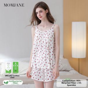 Mom Jane | Nursing Maternity Sleepwear Padded Tank Shorts Set