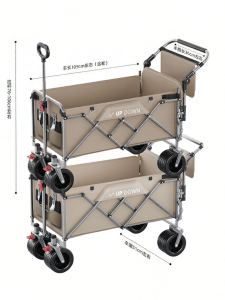 UP DOWN | Folding Outdoor Camp Cart Stroller