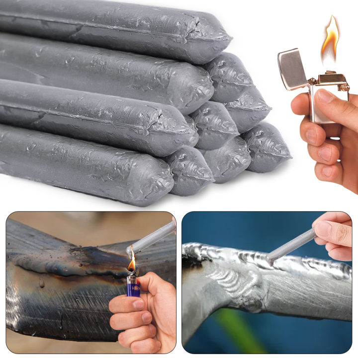 3/6/9pcs Low Temperature Repair Welding Rod Pipe Hole Repair Fusible