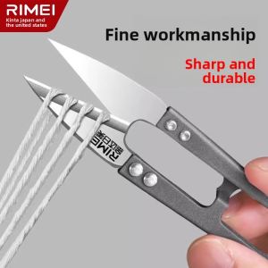 rimei(Rimei) | U-shaped Spring Loaded Tailor Scissors for Cross Stitch and Home Use