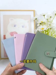 COD Over A6 Reusable PU Ipon Planner|100 Envelopes Money Saving Challenge Binder|Ipon challenge cash storage