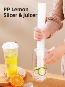Handmade Lemon Tea Crashing Tool PP Material Ice Hammer Juice Pressing Milk Tea Shop Essential Kitchen Utensils Shaker Cup Set