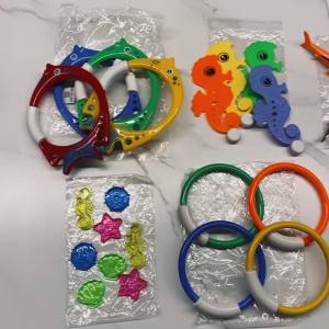 Summer Kids Diving Swimming Pool Throwing Toys Shark Fish Rocket Pool Toy Water Fun Pool Games Swim Summer Water Toys for Kids