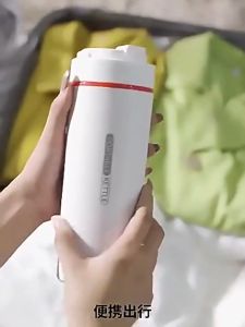500ml Portable Electric Kettle Cup Tea Coffee Electric kettle Travel Boil Water Keep Warm Therm LCD Smart Kettle Travel Kettle Rapid BoilHot Water Mug