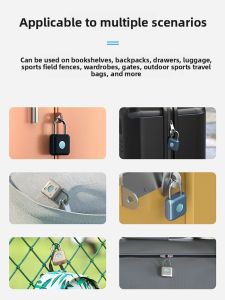 elinksmart | Fingerprint Anti-theft Waterproof Lock