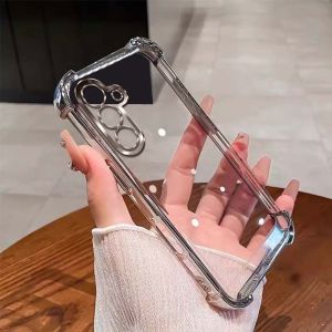Ốp Lưng Điện Thoại Samsung A26 Galaxy A17 A24 A23 A25 A33 A32 4G - Chống Sốc Mạ Điện Dày Dặn Ở Góc Bảo Vệ Nâng Cao