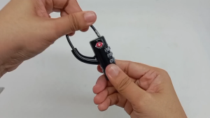 Luggage Lock TSA Approved Security Wire Combination Rope Lock Mechanical Code Padlock For Luggage