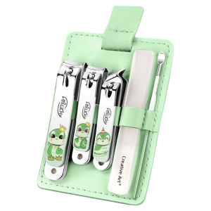 IMLUCKY | Child-friendly Nail Clipper Set with Splash Guard