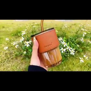 Reviln แก้วน้ำ แก้วกาแฟ  400ml สไตล์มินิมอล ทนความร้อนได้ดี  พร้อมส่ง  Coffe cup