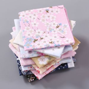 6pcs Womens Antique Old-fashioned Pure Cotton Water-absorbing Sweat-wiping Handkerchief Thin Printed Cotton Hand Towel Square