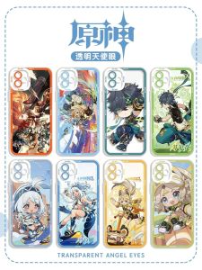 Genshin Impact Anime Style Mobile Phone Case for Apple 15 Xiaomi 14 Huawei Honor Vivo IQOO 12 OnePlus Ace 3 TPU Protective Cover