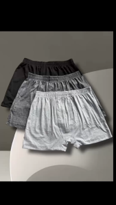 3PCS BOXER PLUS SIZE MENS - 5XL (32" - 56" Waistline) & 6XL (34" - 60" Waistline) - Comfortable and Roomy Fit