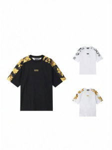 Versace | Áo Thun Cotton Cổ Tròn Form Rộng Nam