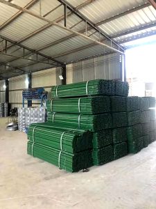 Tiang Besi Pagar Pagar Cyclone Column Tiang Pagar Besi Fence Posts  Dawai Pagar Berduri  Partition Fence Poles
