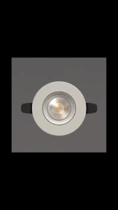 [RANDOM BRAND] 3W 7W LED Ceiling Eyeball Black White LED Downlight Round Ceiling Light Lampu Siling