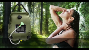 Foldable Solar Energy Heated 20L Water Bags: A Lightweight Camping Shower Solution