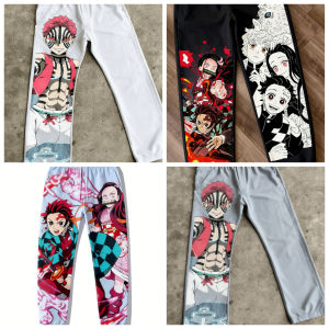 Bandai | Adult and Childrens Demon Slayer Faction Showdown 3D Printed Shorts Cosplay Pants for Conventions Center-stage Long Pants!