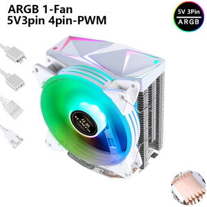 XUANFENG Cpu Cooler Processor install LGA2011 115x 1200 1700 AMD Compatible Intel i5/i7/i9/x79/x99 4/6 Heat Pipe 120mm Argb Fan