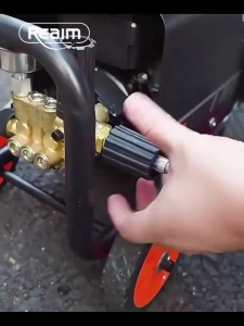 High Power High-pressure Washer Heavy-duty 5800W 30MPA Portable  Adjustable Pressure Sprayer Carwash Machine Household/Commercial Automatic with Wheel Washer Cleaning Machine