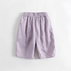 Marc&Janie | Breathable Natural Linen Lantern Pants