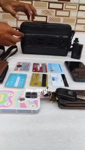 Tas selempang waterproof Tas jinjing Tas 2 in 1 pria/wanita