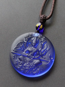 Phong Cách Cổ Điển Bùa May Mắn Tượng Phật Bù Da Cầu Bạc 925 Đồ Trang Sức Thời Trang Phụ Kiện Cho Cặp Đôi