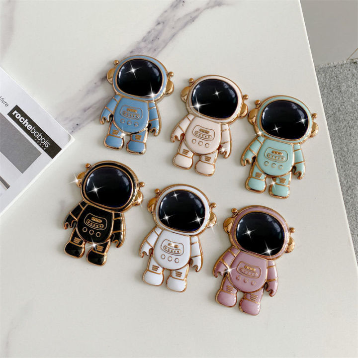 Fashion Electroplated Astronaut Popular Phone Holder, Luxurious 3D ...