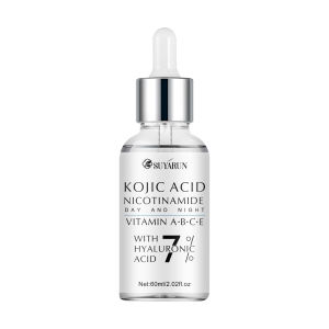 SUYARUN Kojic Acid & Niacinamide Brightening Serum - Hydrating Anti-Aging Face Treatment for Dark Spots Even Skin Tone.