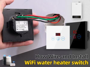 SMATRUL Tuya Smart 4400W 20A Power Monitor With Timer WiFi Boiler Switch Water Heater Air Conditione Voice Works For Alexa/Google Home/Tmall Genie