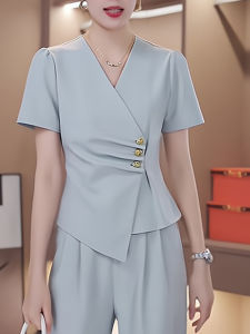 Mint Wave Light Luxury Short Open Cardigan Womens Slim Fit Summer New Style Age Reduction Top Korean Version Commute Style