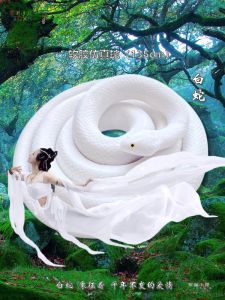 Đồ Chơi Mô Hình Rắn Giả Bằng Cao Su Mềm Lớn Quà Tặng Tình Yêu Ngày Lễ Đồ Chơi Trẻ Em Mô Hình Động Vật Giả Rắn Trắng Truyền Thuyết Rắn Python