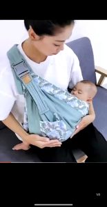 【Nasi ungu】Gendongan Bayi 0-36 Bulan samping Kain jaring Depan Gendongan Bayi 2in1 Gendongan anak Kaos Geos Selendang Gendongan Baby Selempang Bayi Gendongan Bungkus Bayi Baby Carrier hipseat BD