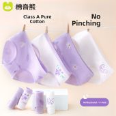 Soft Cotton Type A Girls Underwear